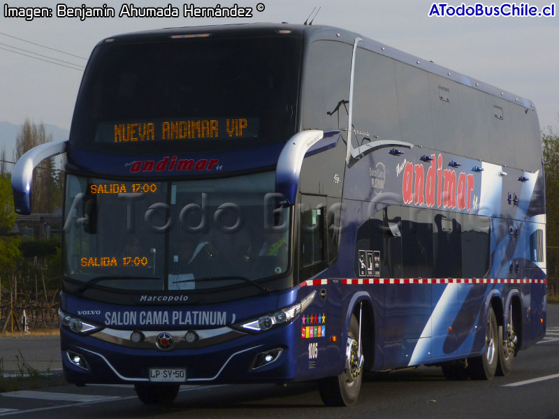 Marcopolo Paradiso New G7 1800DD / Volvo B-450R Euro5 / Nueva Andimar