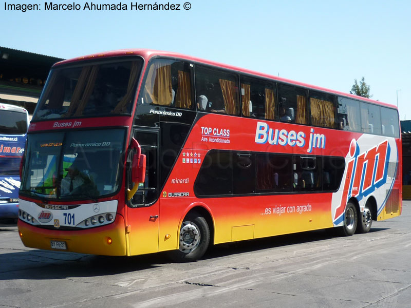 Busscar Panorâmico DD / Mercedes Benz O-500RSD-2442 / Buses JM