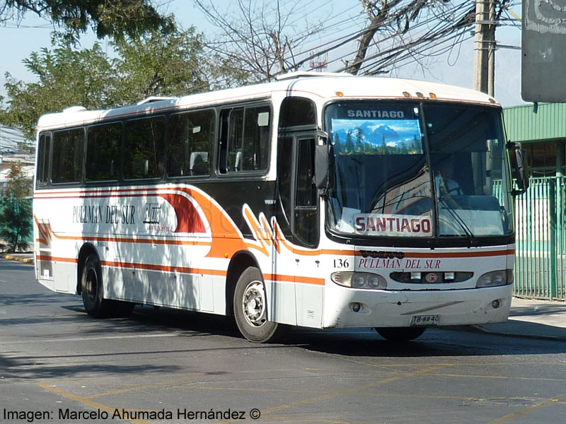 Comil Campione 3.45 / Volvo B-7R / Pullman del Sur