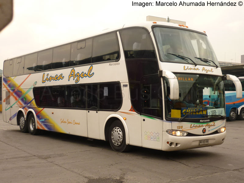 Marcopolo Paradiso G6 1800DD / Scania K-420 / Línea Azul