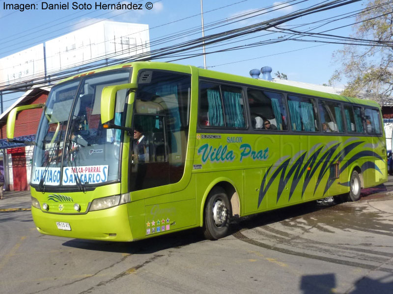 Busscar Vissta Buss LO / Scania K-124IB / Salón Villa Prat