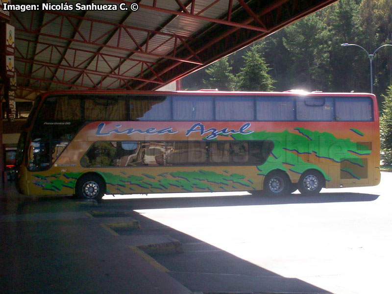 Busscar Panorâmico DD / Volvo B-12R / Línea Azul