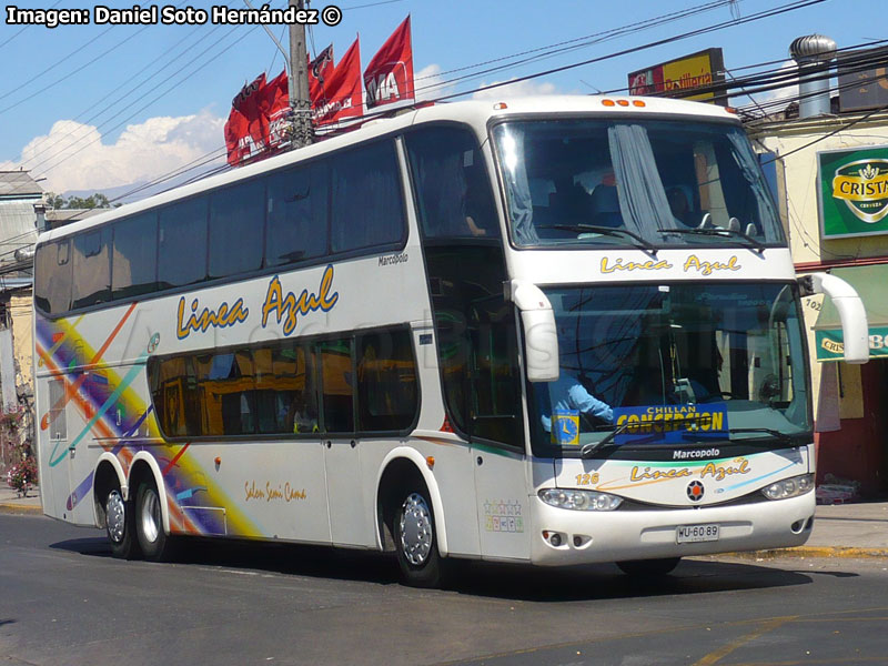 Marcopolo Paradiso G6 1800DD / Scania K-420 / Línea Azul