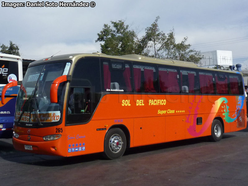 Marcopolo Andare Class 1000 / Mercedes Benz O-400RSE / Sol del Pacífico