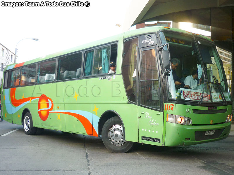 Busscar El Buss 340 / Mercedes Benz OF-1721 / Sol del Pacífico