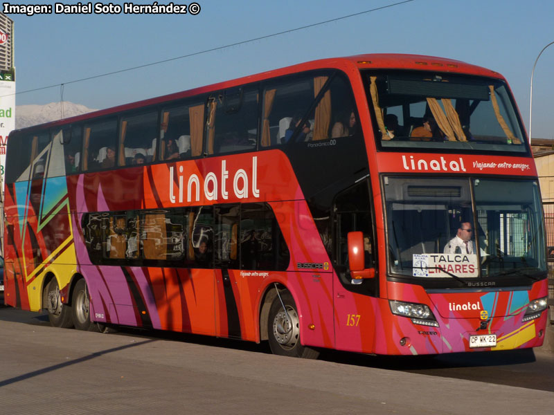 Busscar Panorâmico DD / Volvo B-12R / Linatal