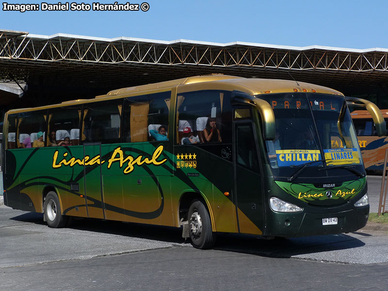 Irizar Century III 3.50 / Mercedes Benz O-500RS-1836 / Línea Azul