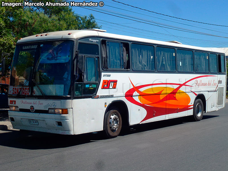 Marcopolo Viaggio GV 1000 / Mercedes Benz O-400RSE / Pullman del Sur