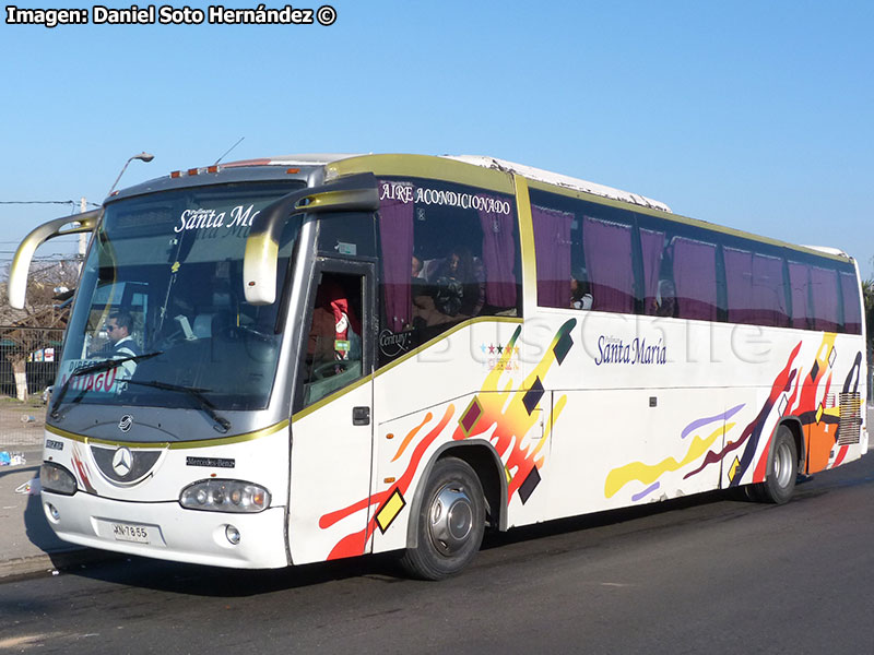 Irizar Century II 3.70 / Mercedes Benz O-400RSE / Pullman Santa María