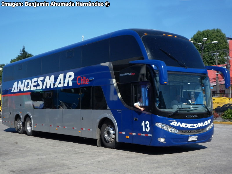 Comil Campione DD / Volvo B-420R Euro5 / Andesmar Chile