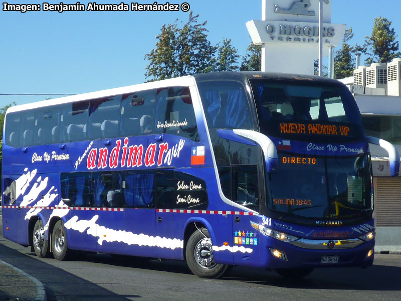 Marcopolo Paradiso G7 1800DD / Volvo B-420R Euro5 / Nueva Andimar