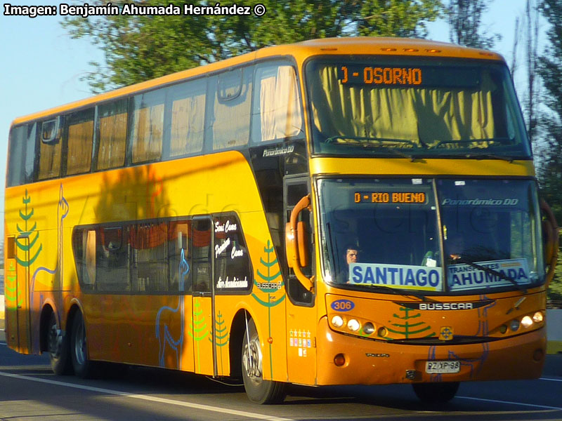 Busscar Panorâmico DD / Volvo B-12R / Transportes Juanita Ahumada - Nueva Ruta 5