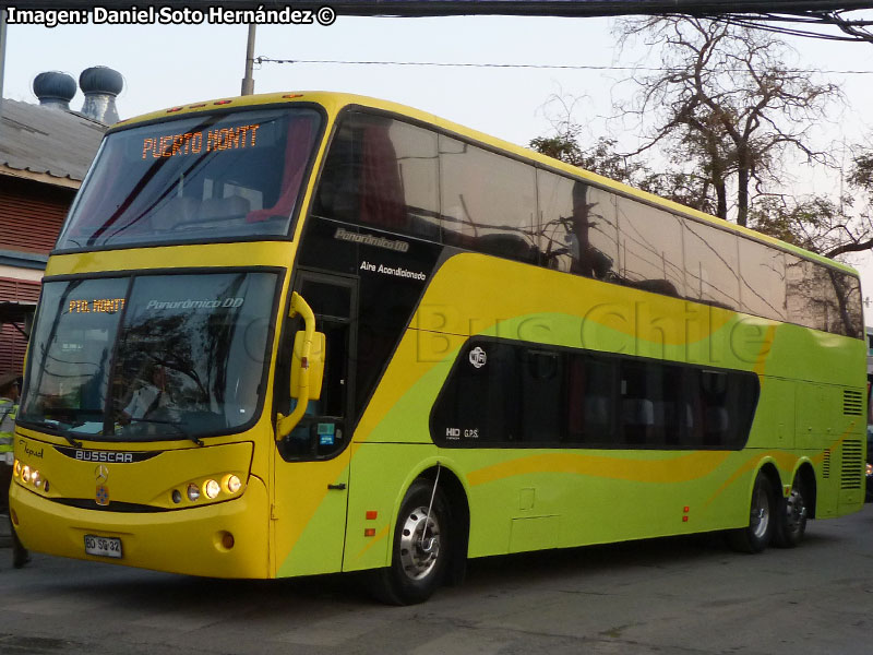 Busscar Panorâmico DD / Mercedes Benz O-500RSD-2036 / Buses Tepual