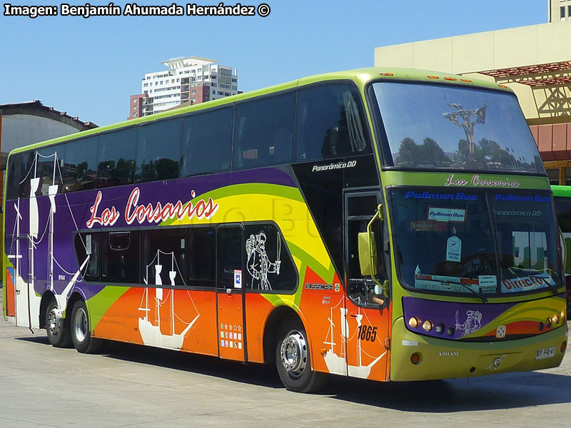 Busscar Panorâmico DD / Volvo B-12R / Los Corsarios (Auxiliar Pullman Bus)
