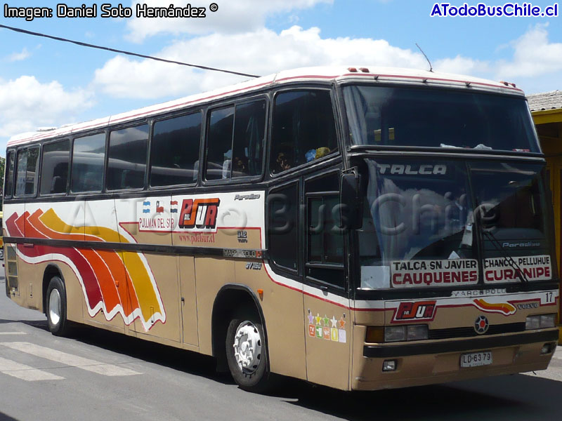 Marcopolo Paradiso GV 1150 / Volvo B-12 / Pullman del Sur