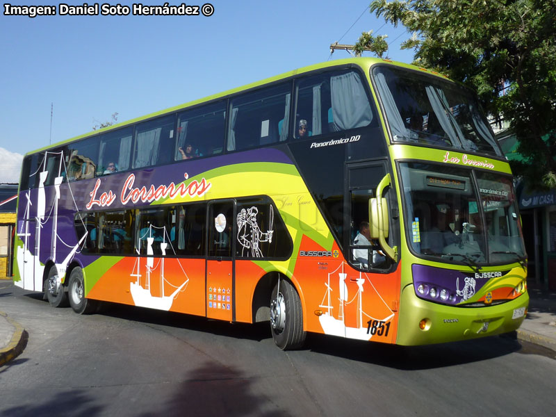 Busscar Panorâmico DD / Volvo B-12R / Los Corsarios (Auxiliar Pullman Bus)