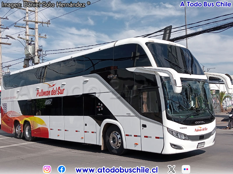 Comil Campione Invictus DD / Volvo B-450R Euro5 / Pullman del Sur