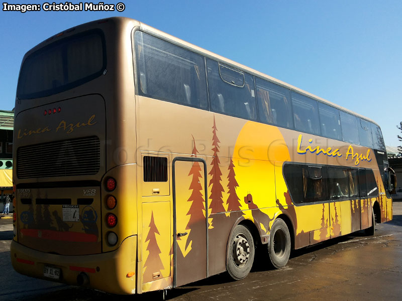 Busscar Panorâmico DD / Volvo B-12R / Línea Azul