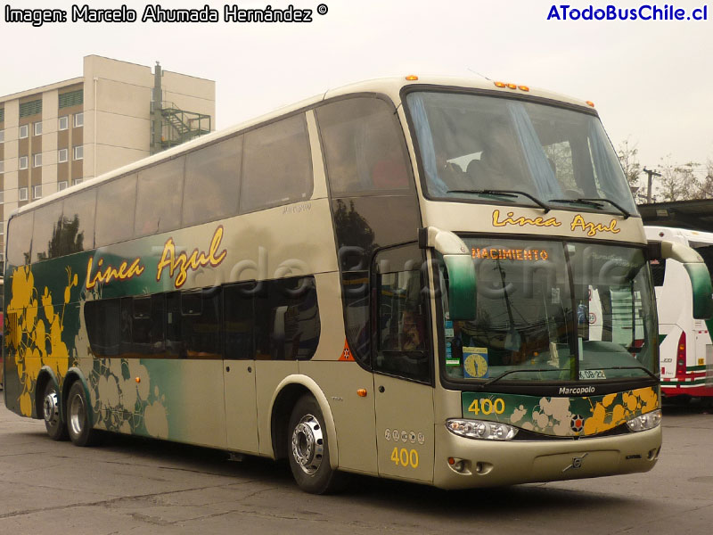 Marcopolo Paradiso G6 1800DD / Volvo B-12R / Línea Azul