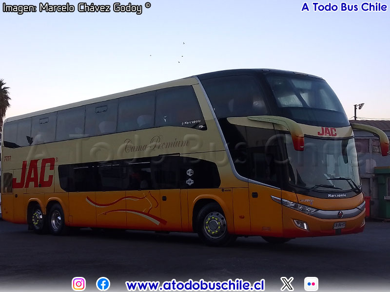 Marcopolo Paradiso G7 1800DD / Scania K-400B eev5 / Buses JAC