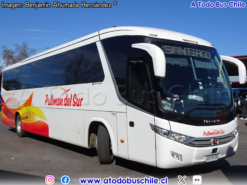 Marcopolo Viaggio 1050 / Volvo B-420R Euro5 / Pullman del Sur