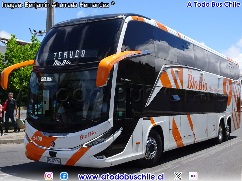 Marcopolo Paradiso G8 1800DD / Mercedes Benz O-500RSD-2448 BlueTec5 / Buses Bio Bio