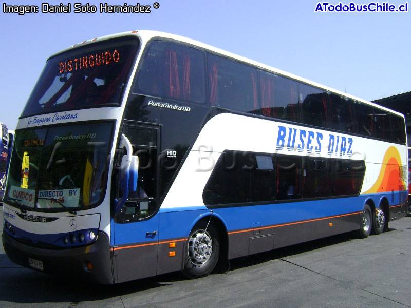 Busscar Panorâmico DD / Mercedes Benz O-500RSD-2036 / Buses Díaz