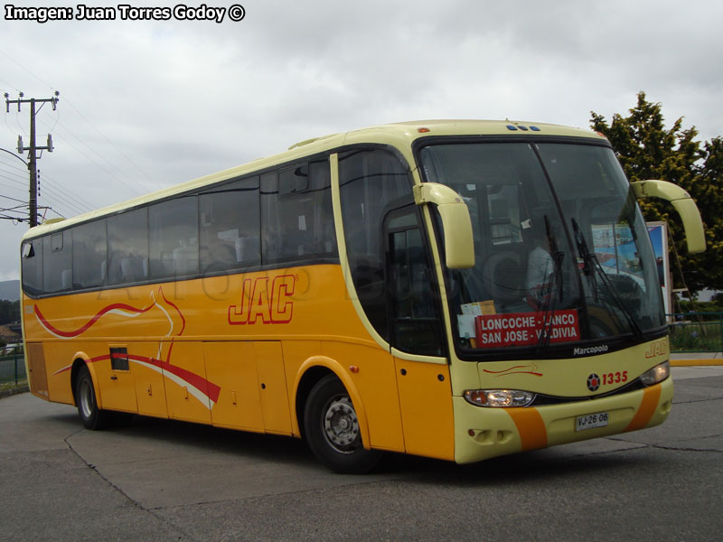 Marcopolo Viaggio G6 1050 / Mercedes Benz O-400RSE / Buses JAC