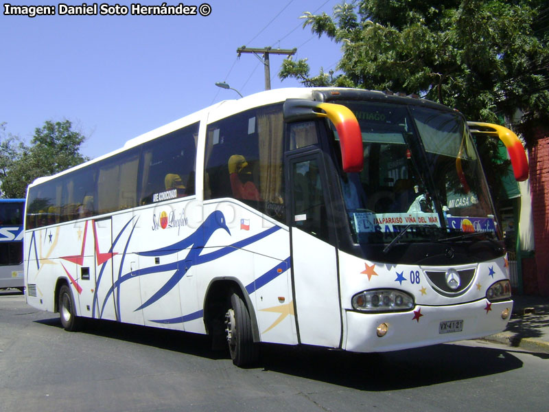 Irizar Century II 3.70 / Mercedes Benz O-500R-1632 / Sol del Pacífico