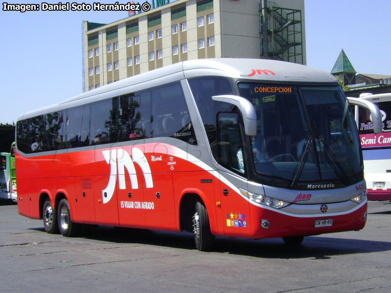 Marcopolo Paradiso G7 1200 / Mercedes Benz O-500RSD-2442 / Buses JM