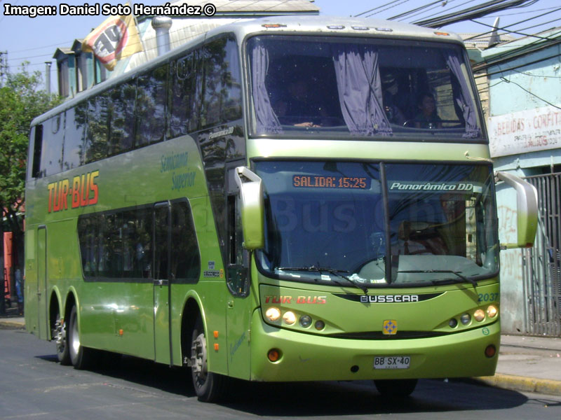 Busscar Panorâmico DD / Scania K-420 / Tur Bus