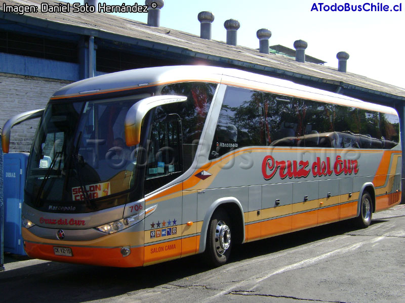 Marcopolo Paradiso G7 1050 / Volvo B-9R / Cruz del Sur