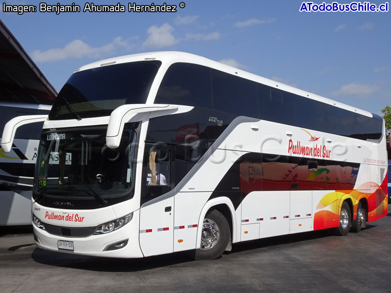 Comil Campione Invictus DD / Volvo B-450R Euro5 / Pullman del Sur