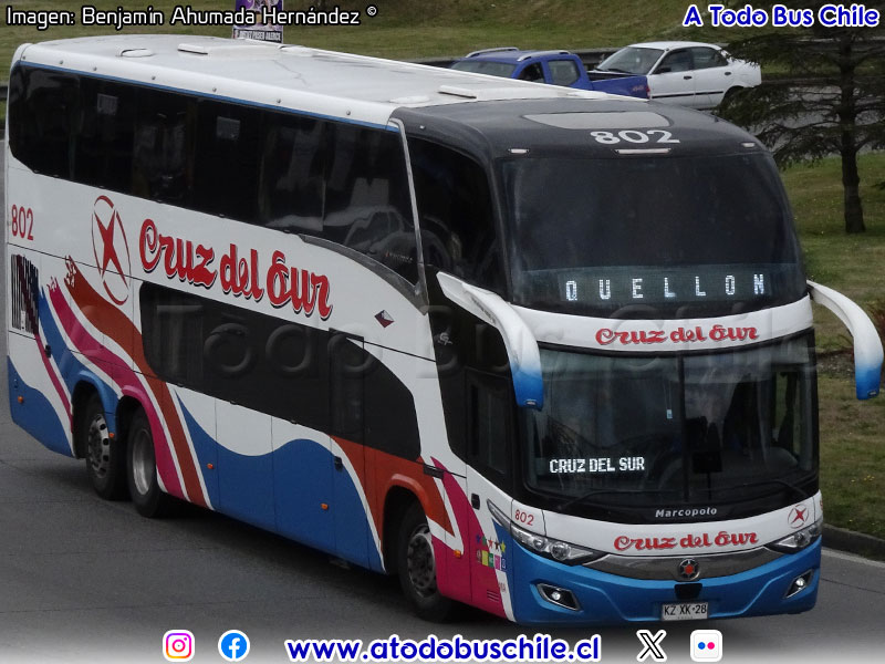 Marcopolo Paradiso New G7 1800DD / Mercedes Benz O-500RSD-2441 BlueTec5 / Cruz del Sur