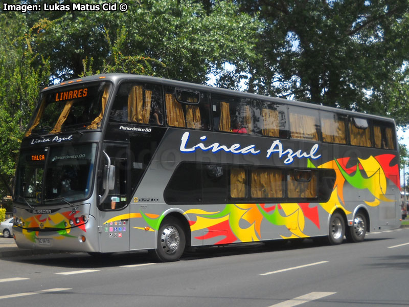 Busscar Panorâmico DD / Volvo B-12R / Línea Azul