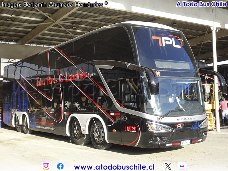 Modasa Zeus 4 / Volvo B-450R 8x2 Euro5 / Talca París & Londres