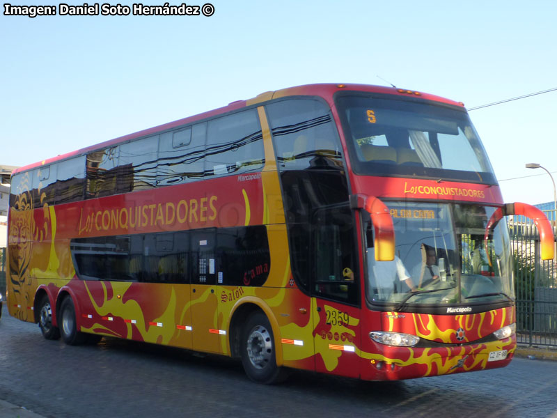 Marcopolo Paradiso G6 1800DD / Volvo B-12R / Los Conquistadores del Sur