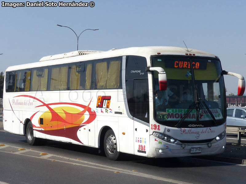 Comil Campione 3.45 / Mercedes Benz O-500RS-1836 / Pullman del Sur