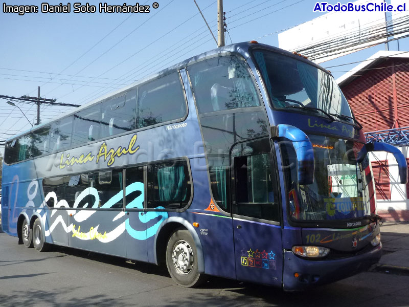 Marcopolo Paradiso G6 1800DD / Volvo B-12R / Línea Azul