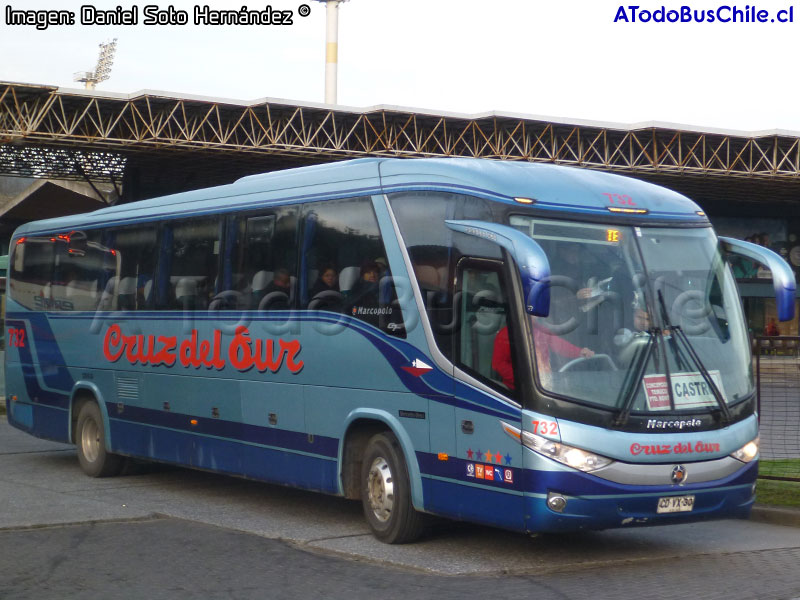 Marcopolo Paradiso G7 1050 / Mercedes Benz O-500RS-1836 / Cruz del Sur