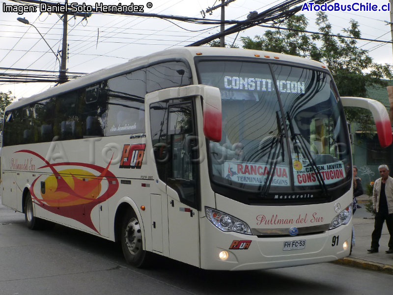Mascarello Roma 350 / Mercedes Benz O-500RS-1836 / Pullman del Sur