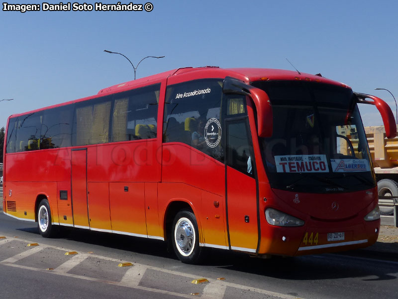 Irizar Century III 3.70 / Mercedes Benz O-500R-1830 / Chileturismo (Auxiliar AlberBus)