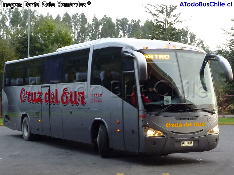 Irizar Century III 3.70 / Mercedes Benz O-500RS-1636 / Cruz del Sur