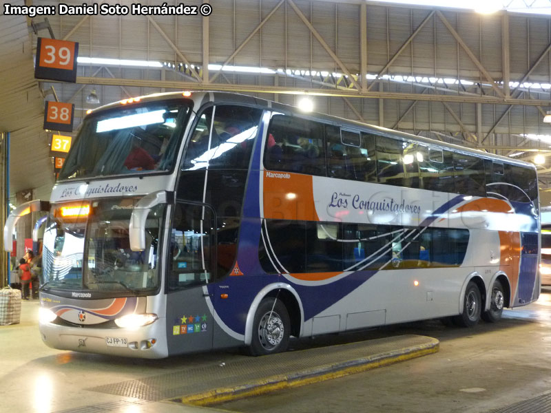 Marcopolo Paradiso G6 1800DD / Volvo B-12R / Los Conquistadores del Sur