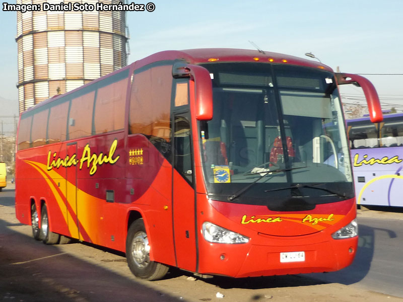 Irizar Century III 3.90 / Scania K-380B / Línea Azul