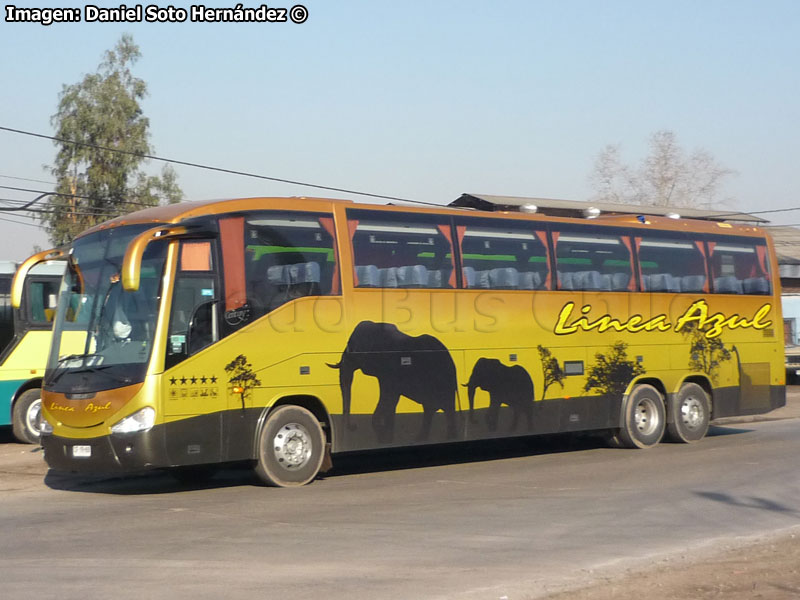 Irizar Century III 3.90 / Mercedes Benz O-500RSD-2442 / Línea Azul