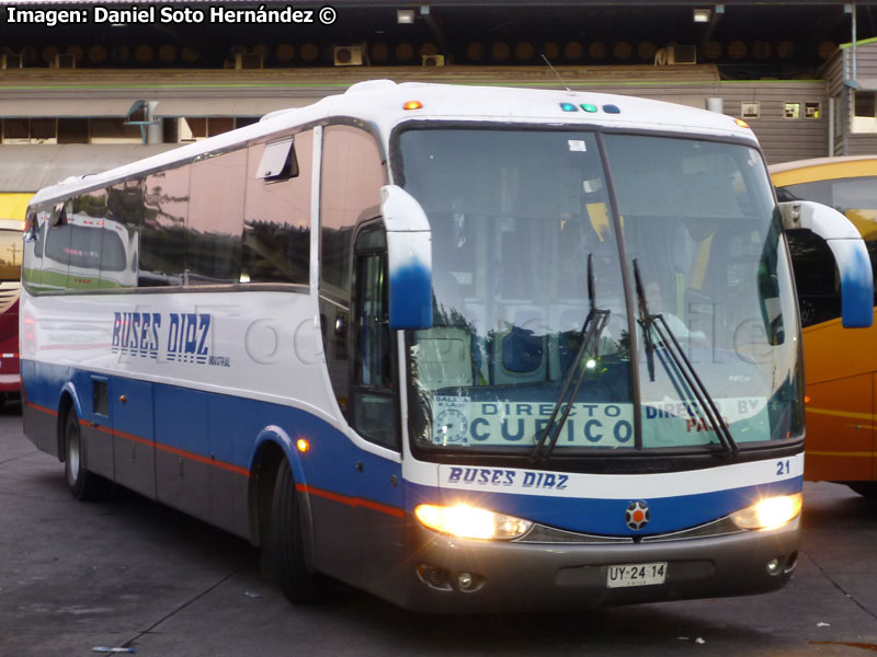 Marcopolo Viaggio G6 1050 / Scania K-124IB / Buses Díaz