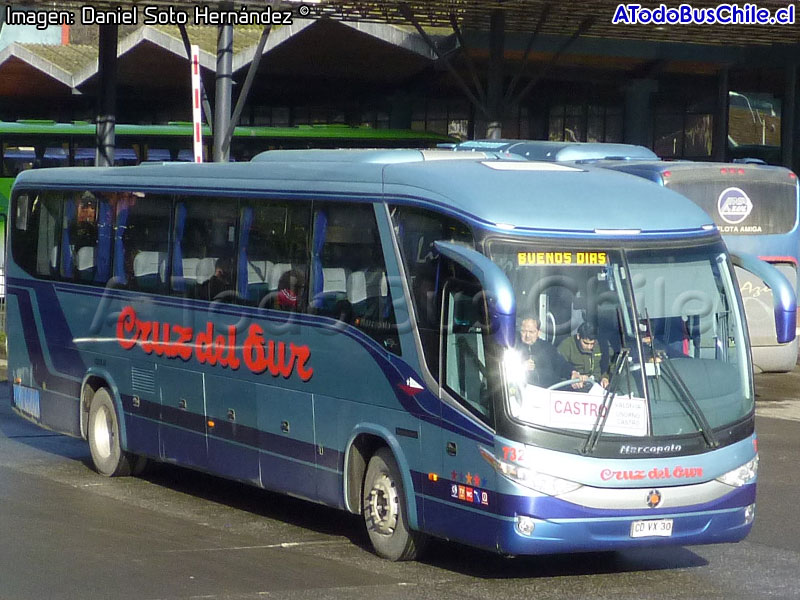 Marcopolo Paradiso G7 1050 / Mercedes Benz O-500RS-1836 / Cruz del Sur