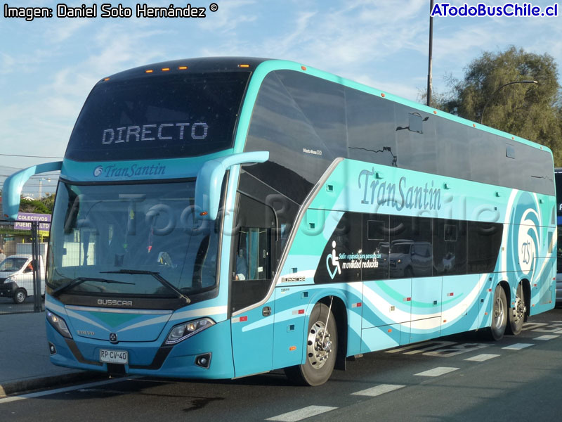 Busscar Vissta Buss DD / Volvo B-450R Euro5 / TranSantin