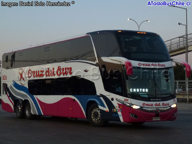 Marcopolo Paradiso New G7 1800DD / Mercedes Benz O-500RSD-2441 BlueTec5 / Cruz del Sur